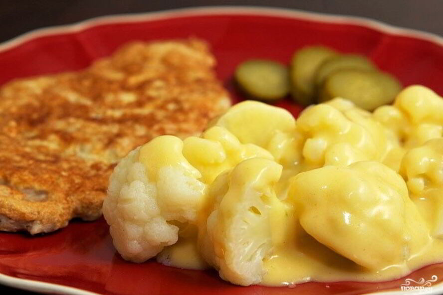 Рецепт гарнир из цветной капусты