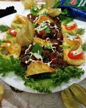 Чечевица с лисичками и жареным адыгейским сыром