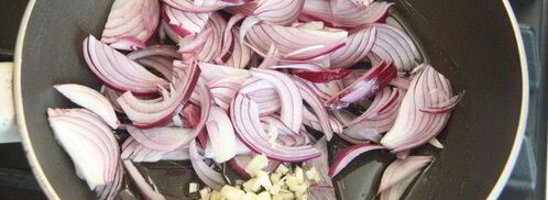 чечевица со свеклой и шпинатом. Шаг 4