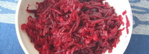 чечевица со свеклой и шпинатом. Шаг 6