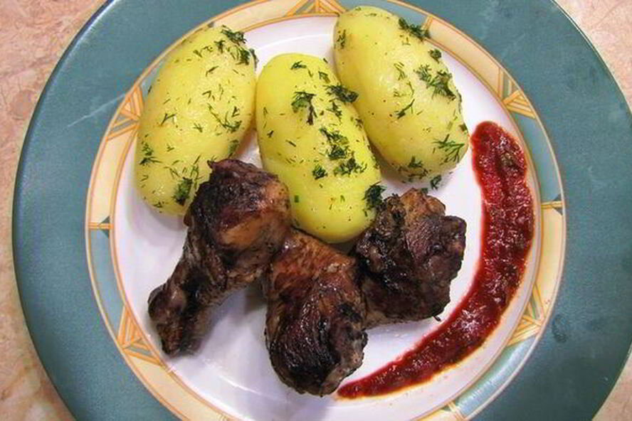 Рецепт картофель отварной — новый вкус