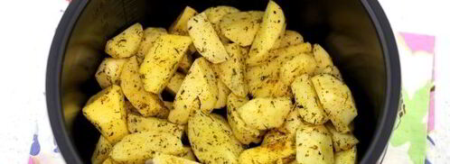 картофель по-деревенски в мультиварке. Шаг 9