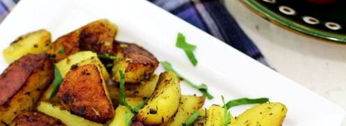 картофель по-деревенски в мультиварке. Шаг 12