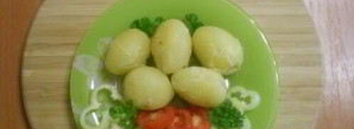 картофель под чесночным соусом. Шаг 8