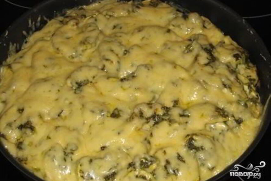 Рецепт картофель с фаршем и кабачками