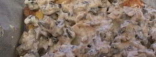 картофель с грибами и мясом. Шаг 6