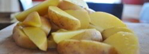 картофель с капустой в духовке. Шаг 3