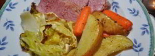 картофель с капустой в духовке. Шаг 6