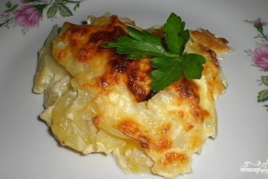 Рецепт картофель с майонезом