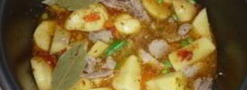 картофель с овощами в мультиварке. Шаг 6