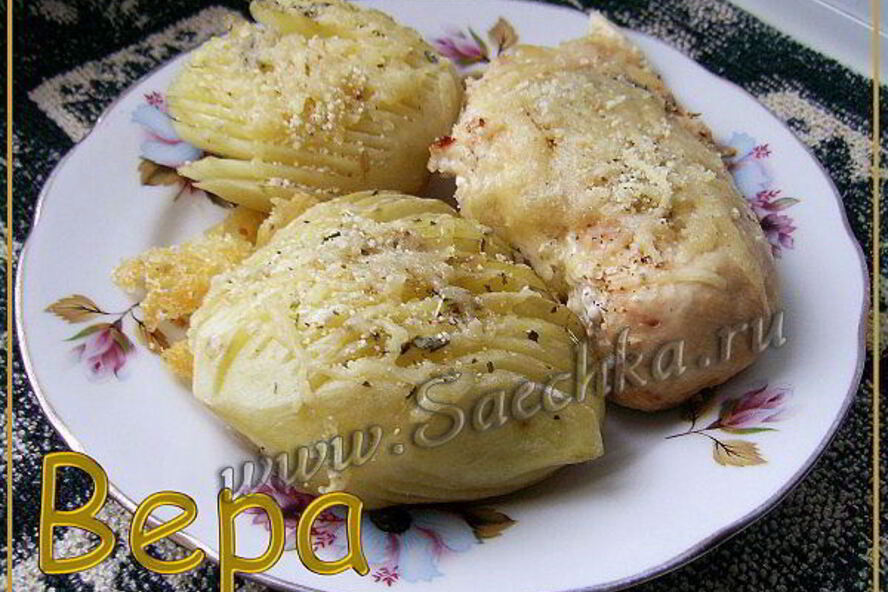 Рецепт картофель с сыром