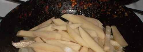 картофель жареный с мясом. Шаг 11