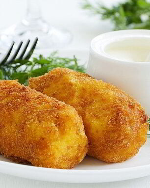 Картофельные крокеты с моцареллой