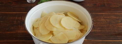 картошка с майонезом и чесноком в духовке. Шаг 5