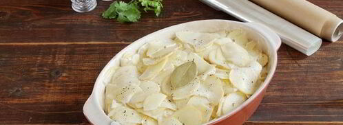 картошка с майонезом и чесноком в духовке. Шаг 7