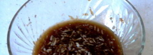 картошка с ребрышками в имбирно-медовой глазури с соусом цацики. Шаг 5