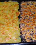 Картошка со сморчками в духовке