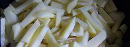 картошка жаренная с салом. Шаг 5