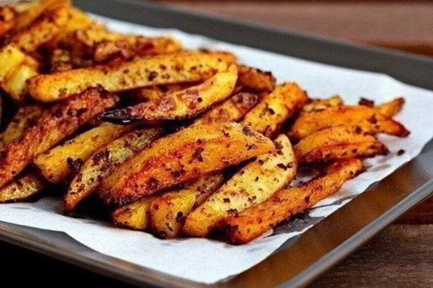 Рецепт картошка, жаренная со специями в духовке
