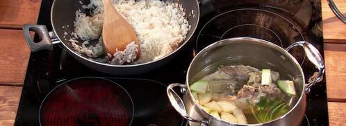 кхао ман кай — рис в курином жире. Шаг 4