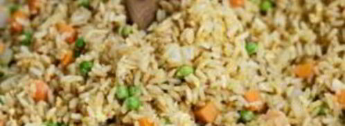 коричневый рис с яйцом и овощами. Шаг 4