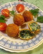 Крокеты из шпината с сыром