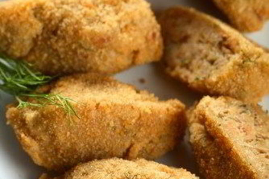 Рецепт летние тыквенные крокеты с зеленым луком