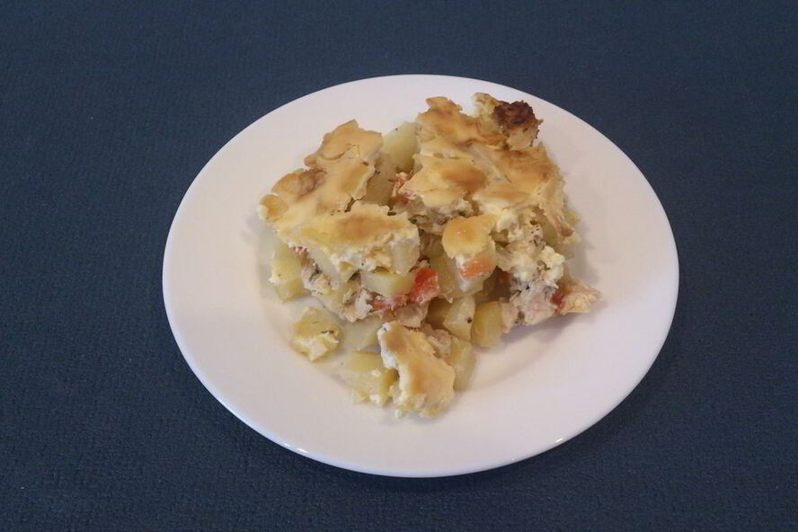 Рецепт молодой картофель с курицей