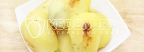 печеный картофель в духовке. Шаг 3