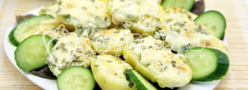 печеный картофель в духовке. Шаг 8