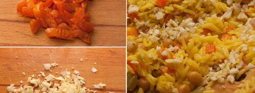 постный рис с овощами и нутом. Шаг 9