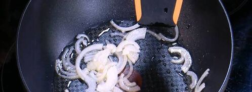 пряный рис с яйцом и беконом. Шаг 3