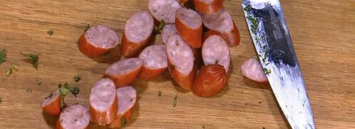 пряный рис с яйцом и беконом. Шаг 7