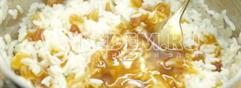 рис с изюмом. Шаг 6