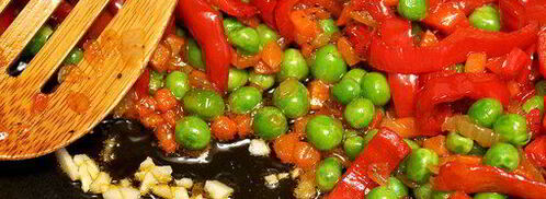 рис с креветками и зеленым горошком. Шаг 10