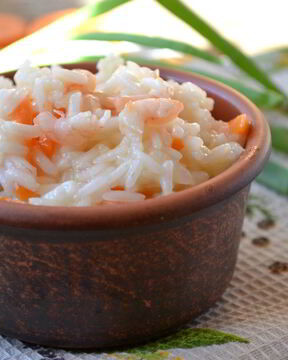 Рис с креветками