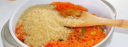 рис с куриными ножками в духовке. Шаг 4