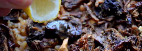 рис с сушеными грибами. Шаг 4