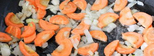 рис с зеленым горошком. Шаг 4