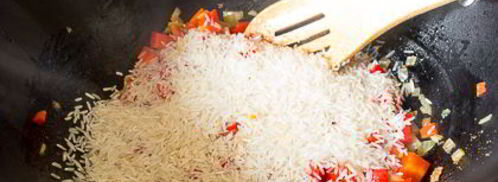 рис со сладким перцем и фасолью. Шаг 5