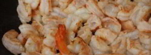 тайский рис с креветками в ананасе. Шаг 4