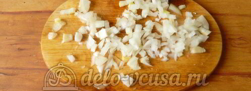 жареная картошка с шампиньонами. Шаг 3