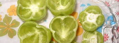 долма из баклажан, помидоров и перца. Шаг 4