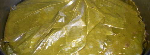 долма с бараниной под сметанно-чесночным соусом. Шаг 2