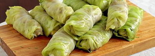 голубцы из молодой капусты с перловкой. Шаг 7