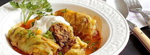 голубцы из молодой капусты с перловкой. Шаг 10