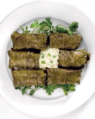Голубцы из виноградных листьев по-еврейски