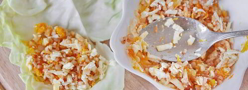 голубцы овощные. Шаг 4