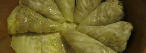 голубцы с гречкой и картофелем. Шаг 7