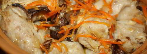 голубцы с гречкой и картофелем. Шаг 9